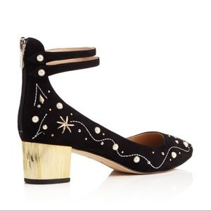 Sam Edelman Lucien Embroidered Pearl Pumps